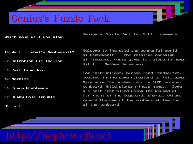 Nephew's Puzzle Pack